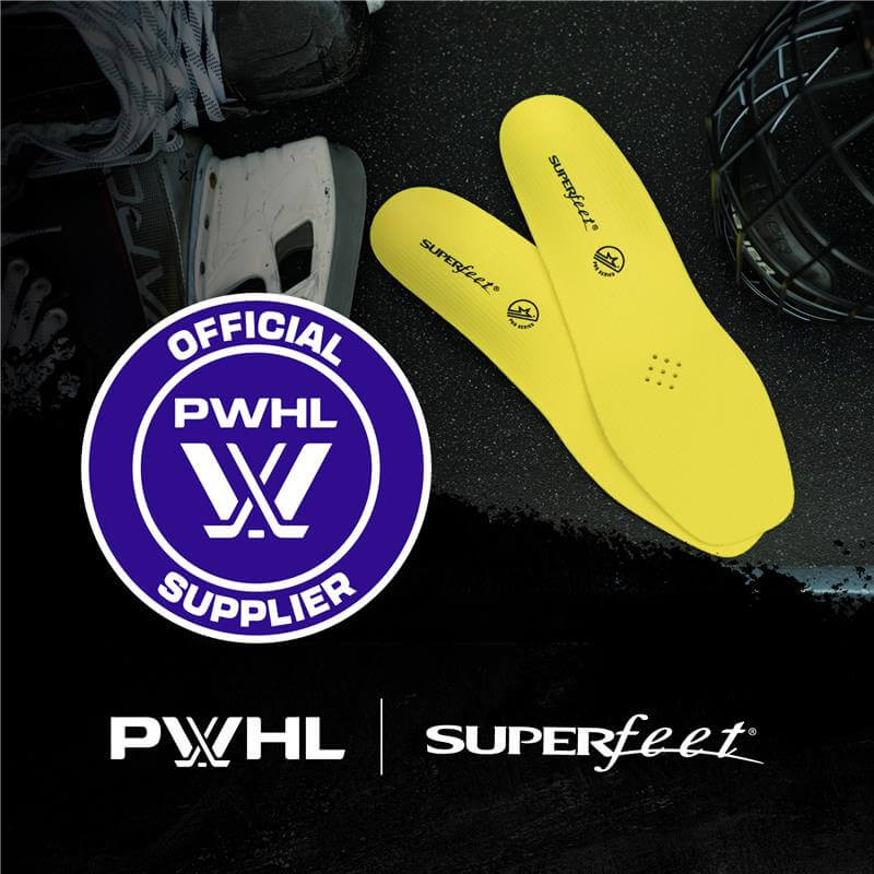 Superfeet partners with Professional Women's Hockey League, PWHL